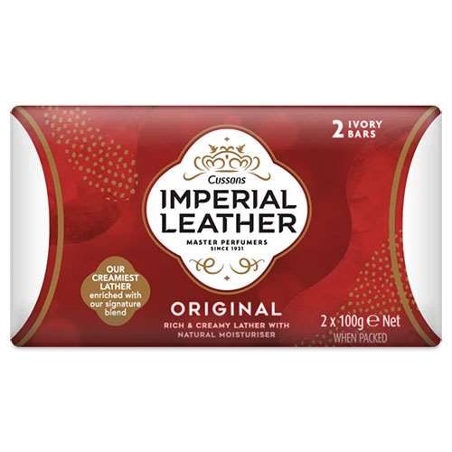 Imperial Leather Original Bar Soaps 2x 100g pack