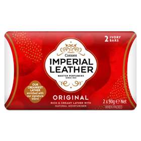 Imperial Leather Original Bar Soaps 2x 90g pack