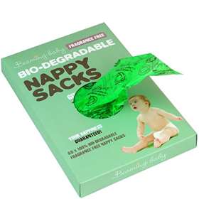 Beaming Baby Fragrance Free Bio-Degradable Nappy Sacks 60