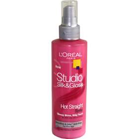L'Oreal Studio Silk And Gloss Hot Straight Spray 200ml -   - Buy Online