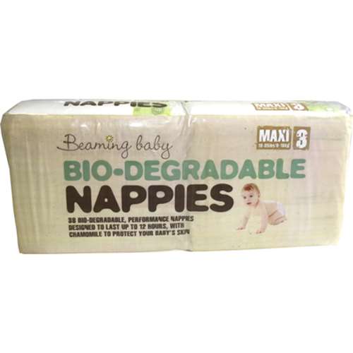 Beaming Baby Bio-Degradable Nappies Maxi 3