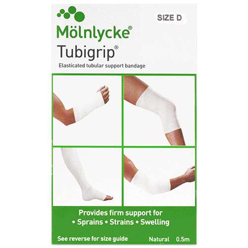 Tubigrip Support Bandage Size D in Natural 0.5m (1511) ExpressChemist