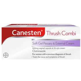 Canesten Soft Gel Pessary Combi