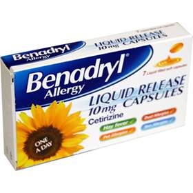 Benadryl Allergy Liquid Release Capsules 7