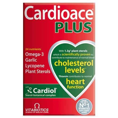 Click to view product details and reviews for Vitabiotics Cardioace Plus Capsule 60.