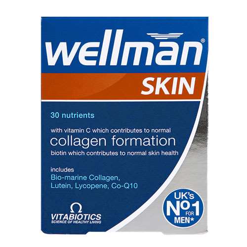 Click to view product details and reviews for Vitabiotics Wellman Skin Technology Tablets 60.
