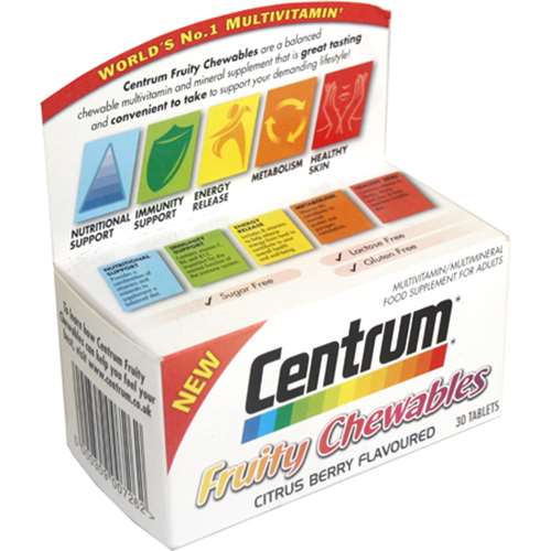 Centrum Fruity Chewables 30