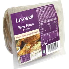 Livwell Gluten Free Sliced Multi-Seeded Bread 200g