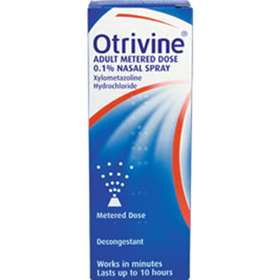 Otrivine Adult Metered Dose 0.1% Nasal Spray 10ml