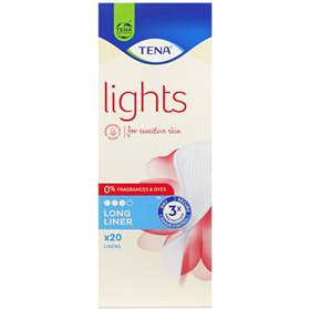 Tena Lights Long Liners 20