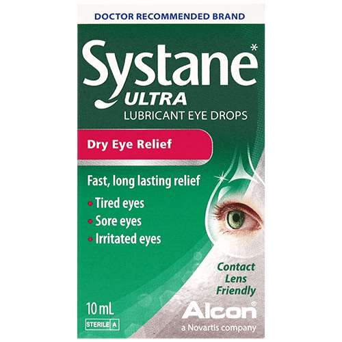 Systane Ultra Dry Eye Relief Drops 10ml 6584