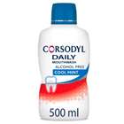 Corsodyl Daily Alcohol Free Mouthwash Cool Mint 500ml
