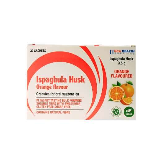 Ispaghula Husk Orange Flavour 30 Sachets
