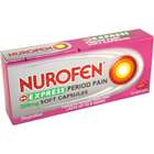 Nurofen Express Period Pain Soft Capsules 200mg 16