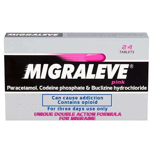 Migraleve Pink 24 Tablets