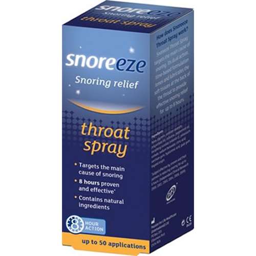 Snoreeze Snoring Relief Throat Spray 23.5ml ExpressChemist.co.uk
