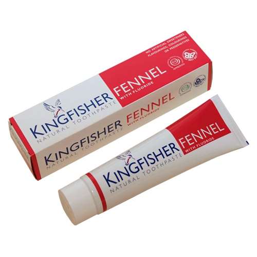 Click to view product details and reviews for Kingfisher Fennel Natural Toothpaste With Fluoride 100ml.