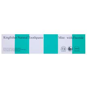 Kingfisher Mint Fluoride Natural Toothpaste 100ml