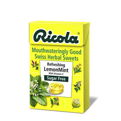 Ricola Swiss Herbal Lemon Mint Sweets 45g
