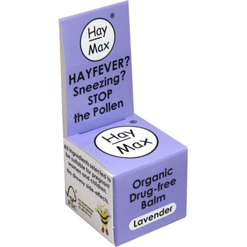 Click to view product details and reviews for Hay Max Organic Drug Free Lavender Balm 5ml.