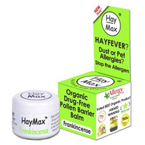 Hay Max Organic Drug Free Frankincense Balm 5ml