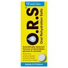 Oral Rehydration Salts Lemon Flavour Soluble Tablets 12