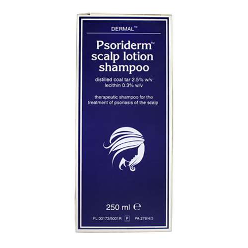 Dermal Psoriderm Scalp Lotion Shampoo 250ml