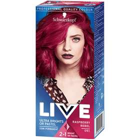 Schwarzkopf Live Ultra Brights or Pastel Raspberry Rebel 091