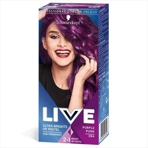 Schwarzkopf Live Colour Ultra Brights Purple Punk 094