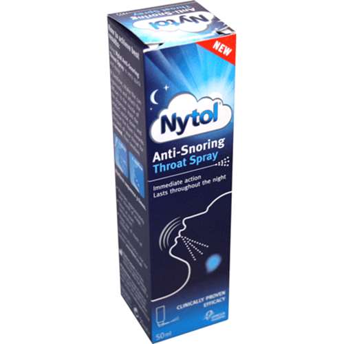 Nytol AntiSnoring Throat Spray 50ml ExpressChemist.co.uk Buy Online