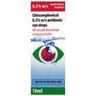 Chloramphenicol 0.5% Antibiotic Eye Drops 10ml