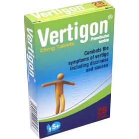 Vertigon Promethiazine Teoclate 25mg Tablets 28