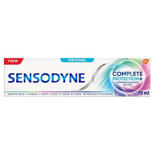 Sensodyne Complete Protection Plus Original Toothpaste 75ml