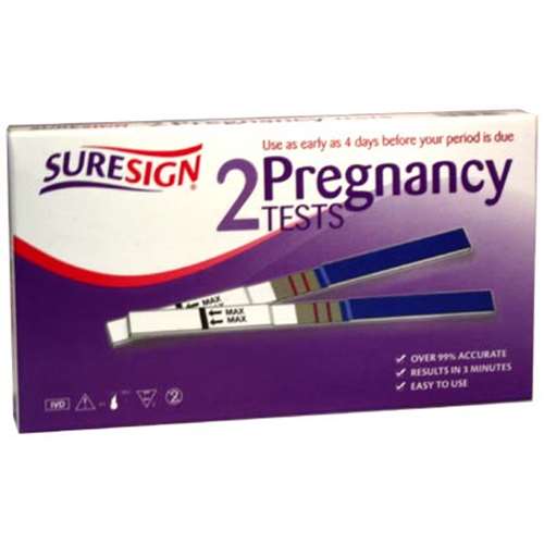 Suresign Pregnancy Test Strips 2