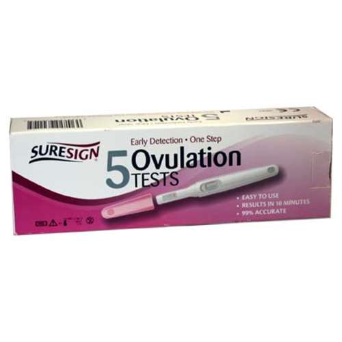 Suresign Ovulation Tests 5 ExpressChemist.co.uk Buy Online