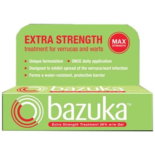 Click to view product details and reviews for Bazuka Extra Strength Verruca Wart Treatment 6g 4007.