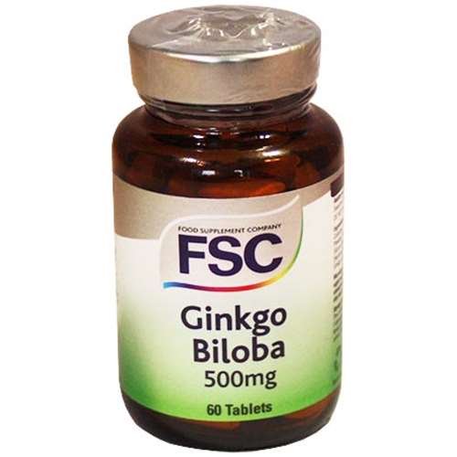 FSC Ginkgo Biloba 500mg 60 tabs