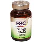 FSC Ginkgo Biloba 500mg Tablets 60