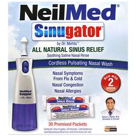 Neilmed Sinugator Cordless Pulsating Nasal Wash