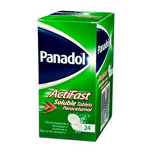 Panadol Actifast Soluble 24 tablets