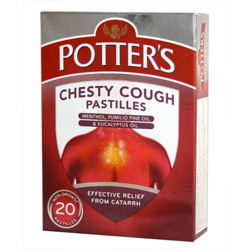 Potters Chesty Cough Pastilles 20