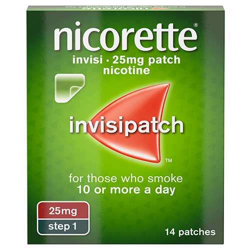 Nicorette Invisi Patch 25mg (14)