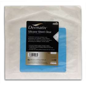 Dermatix Silicone Sheet Clear 13cm x 13cm 234-710