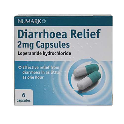 Numark Diarrhoea Relief Capsules 6 ExpressChemist.co.uk Buy Online