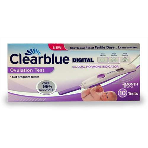 Clearblue Digital Ovulation Test Dual Hormone Indicator 10