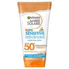 Garnier Ambre Solaire Kids Sensitive Advanced Travel Size Sun Lotion SPF 50+ 50ml