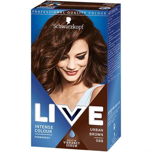 Schwarzkopf Live Intense Colour - Urban Brown 088