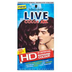 Schwarzkopf Live Color XXL HD Intense Colour Permanent Coloration 888 Damson Wine