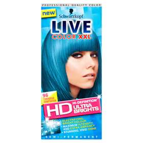 Schwarzkopf Live Ultra Brights or Pastel Turquoise Temptation 096 -   - Buy Online
