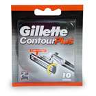 Gillette Contour Plus Lubrastrip Comfort Blades 10